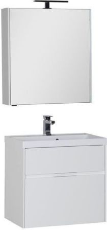 Мебель для ванной Aquanet Латина 70 белый (2 ящика), артикул 00180123
