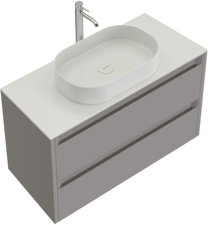 Тумба под раковину Allen Brau Fantasy 80 1.11001.PGM 2.0 платина матовый, артикул 1.11001.PGM 2.0