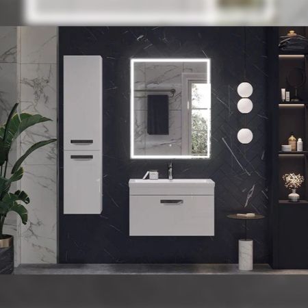 Тумба под раковину подвесная Velvex Estea tp.EST.MOD.80.1Y, 80 см, артикул tp.EST.MOD.80.1Y