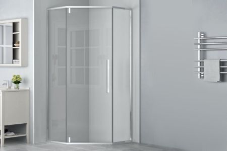 Душевое уголок FATO RB 90TR-T-CH 90х90х200 (прозрачное), артикул RB90TR-T-CH FATO