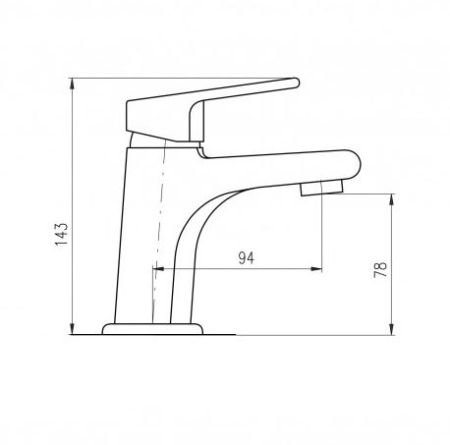 Смеситель для раковины Rav Slezak Colorado CO226.5, артикул CO226.5