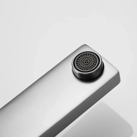 Смеситель для раковины с гигиеническим душем Shevanik S8271T, оружейная сталь