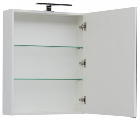 Зеркальный шкаф Aquanet Палермо 60 белый, артикул 00203939