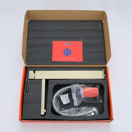 Смеситель для раковины высокий Prohanss P30.15.03, золотой сатин