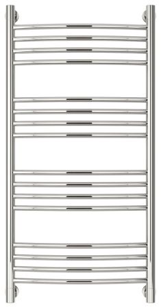 Полотенцесушитель, Сунержа, Богема +, выгнутая, водяной, ширина, мм-550, глубина, мм-105, высота, мм-1062, межосевое расстояние-500, подключение-диагональное/нижнее/вертикальное, температура теплоносителя-до 95°С, мощность-Вт-583, присоединительный размер, артикул 00-0221-1050