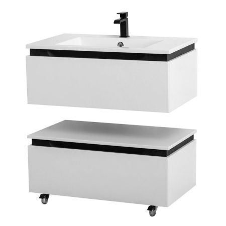 Cтолешница из керамогранита 816x490 SLD-80/48-MNO, Marmo Nero Opaco, артикул SLD-80/48-MNO