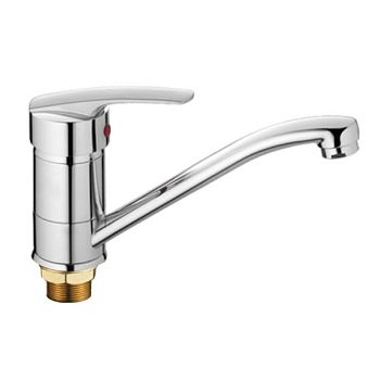 Смеситель для кухни Haiba HB4506-2, хром