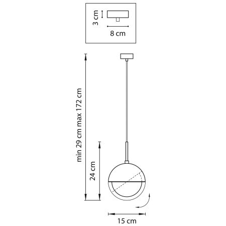 Подвес Dafne Lightstar 815511, артикул 815511