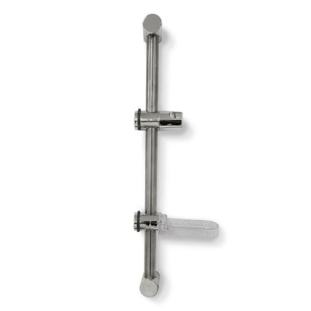 Душевая штанга с мыльницей Славен СЛ-ЗП-145, хром, артикул СЛ-ЗП-145
