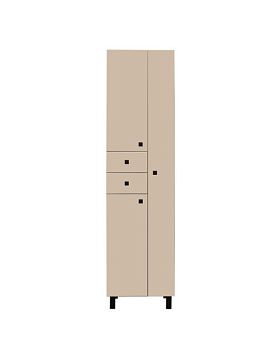 Шкаф-колонна Runo 50 правый какао/бежевый (00-00004888)