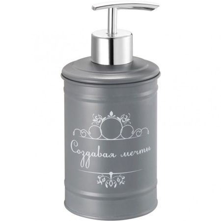 Дозатор для жидкого мыла Fora Создавая мечты FOR-DA021GR Серый
