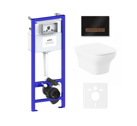 Комплект 6 в 1 Lavinia Boho Bristol Rimless 75110212, премиум со стеклянной клавишей