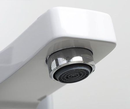 Смеситель для ванны WasserKRAFT Aller 1061W Хром Белый