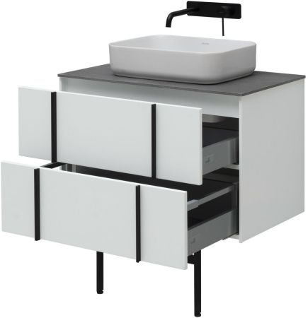 Тумба под раковину Allen Brau Reality 80 1.32005.WM белый матовый, артикул 1.32005.WM