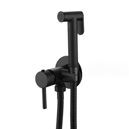 Гигиенический душ со смесителем Maretti Eleganza ENB30RV65, черный, артикул ENB30RV65