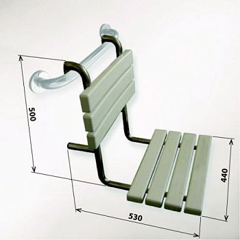 HELP Сиденье для душа , пластик