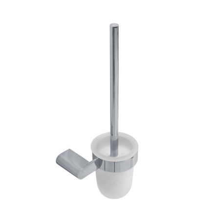 STYLUS-TBS-V-BORO Ёршик для унитаза, подвесной, стекло, исполнение брашированное золото, артикул STYLUS-TBS-V-BORO