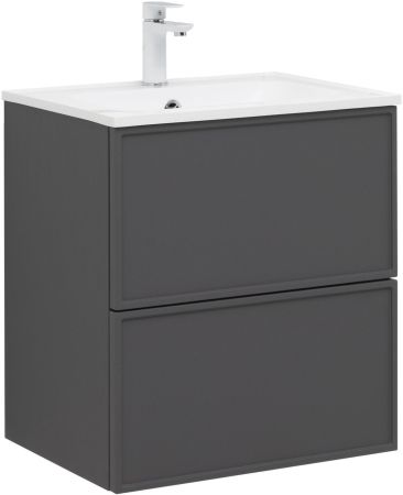 Тумба под раковину Aquanet Арт 60 ясень графит, артикул 00329063