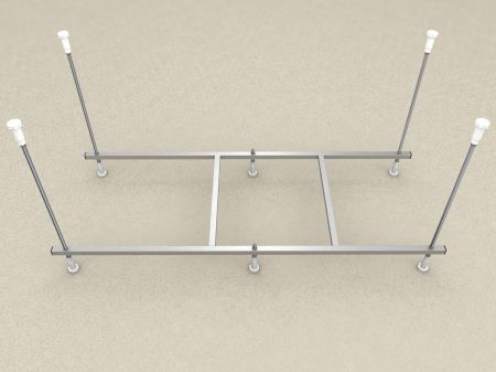 Сборный каркас к ванне Лайма/София 170см (шпильки), артикул KAR-0000053