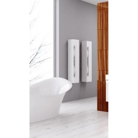 Шкаф пенал Aqwella 5 Stars Милан 35 Mil.05.35/W Белый, артикул Mil.05.35/W