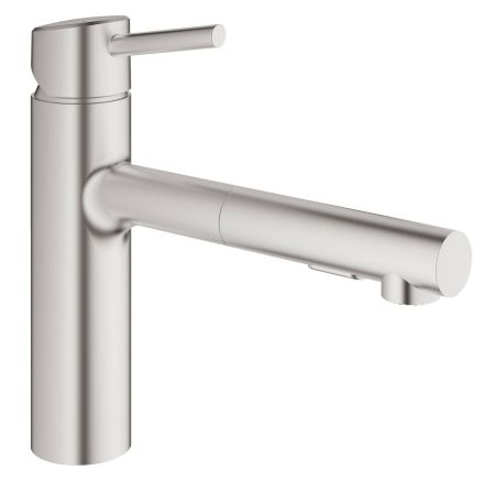 Смеситель для кухни GROHE Concetto, суперсталь (30273DC1), артикул 30273DC1