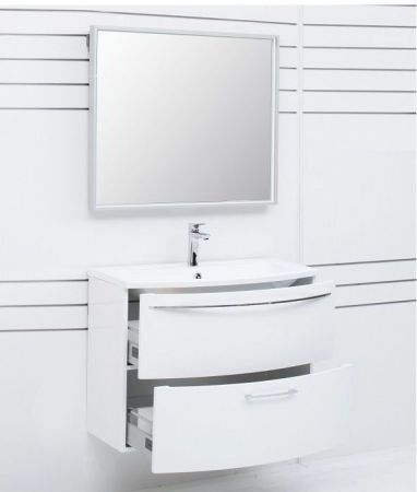 Зеркало De Aqua Алюминиум 90 AL604090S серебро, артикул AL604090S