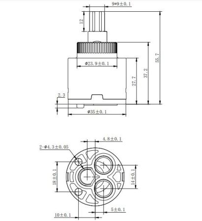 Картридж BELZ 35 мм (BF06), артикул BF06