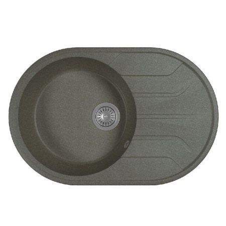 Кухонная мойка Dr. Gans ЛИАНА 29.020.C0760.407, черный, артикул 29.020.C0760.407