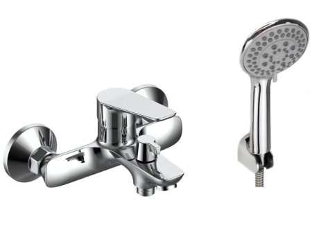 Смеситель Storm для ванны., с с коротким изливом., c акс., артикул: STO54, артикул STO54acs