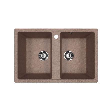 Кухонная мойка Ulgran U-608-307, терракот, артикул U-608-307