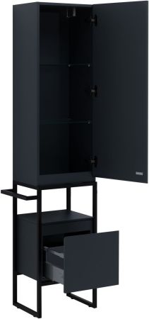 Шкаф-пенал Allen Brau Priority 40 1.31005.AM R антрацит матовый, артикул 1.31005.AM