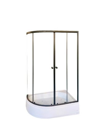 Уголок ZEM1201ВR душевой PARLY с поддоном (120х80х195)