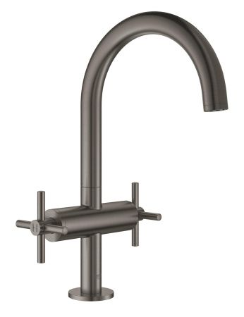 Смеситель для раковины  GROHE ATRIO 21019AL3 (графит матовый, L-16,6 H-20,2), шт Смеситель для раковины  GROHE ATRIO 21019AL3 (графит матовый, L-16,6 H-20,2), шт