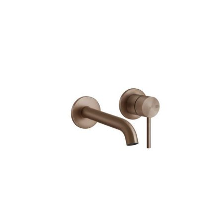 GESSI 316 Встраиваемый смеситель с изливом 200-170мм (внешние части), цвет: brushed copper pvd, артикул 54086#708