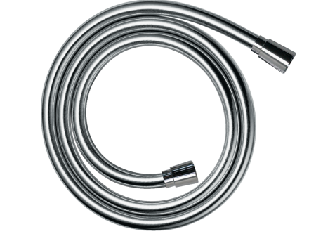 Шланг для душа, Hansgrohe, Isiflex, длина шланга, мм-1250, материал-пластик, стандарт подвода воды-1/2", цвет-хром, артикул 28272000