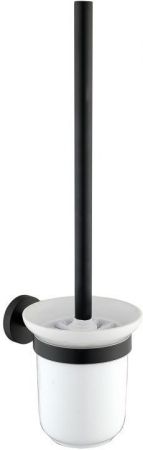 Ершик для унитаза Allen Brau Priority 6.31008-31 белый/черный матовый, артикул 6.31008-31