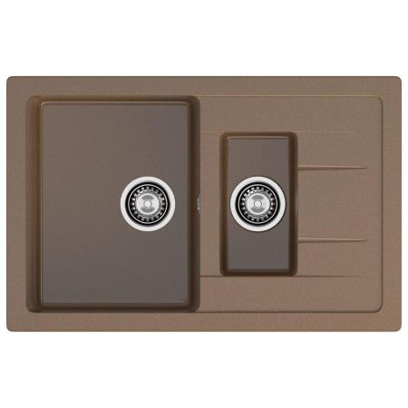 Кухонная мойка GranFest QUADRO 775KL, терракот, артикул Q-775KL терракот