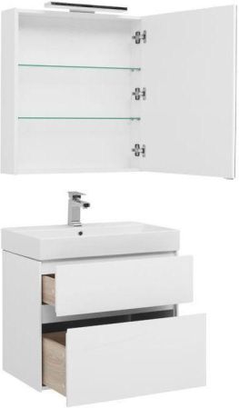 Мебель для ванной Aquanet Бруклин 70 белый, артикул 00207804