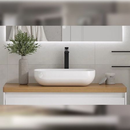 Столешница Velvex Klaufs 1000 без отверстий, Invisible Line, артикул st.KLA.100 дуб французский