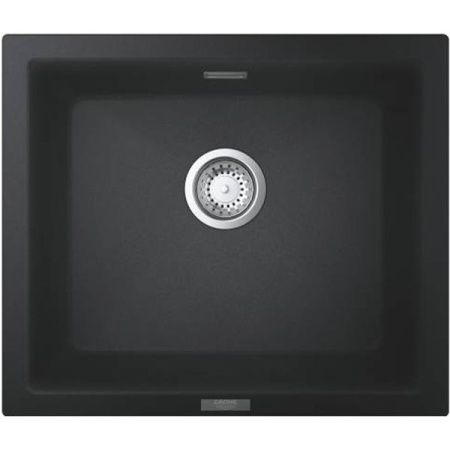 Мойка GROHE K700U с одной чашей, 533 x 457 мм, черный гранит (31654AP0) Мойка GROHE K700U с одной чашей, 533 x 457 мм, черный гранит (31654AP0)