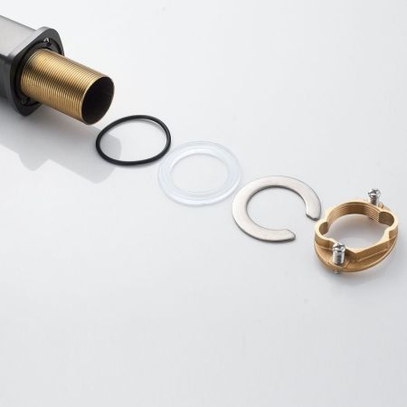 Смеситель для раковины Shevanik S9901T, оружейная сталь