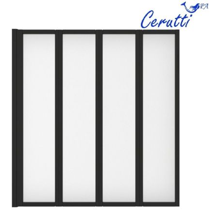 Шторка BOUNA-B для ванной Cerutti SPA (130х140), артикул BOUNA-B