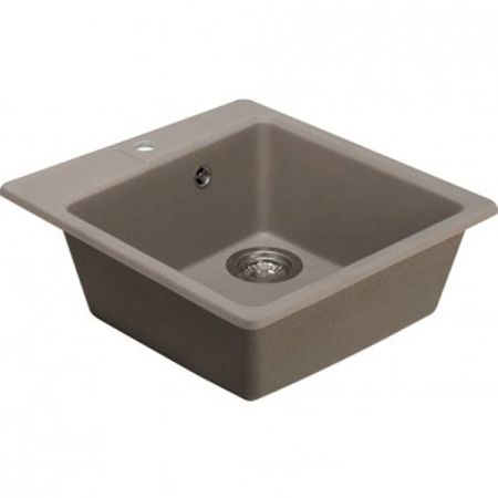 Кухонная мойка Акватон Парма 47 1A713032PM250 Серый шелк, артикул 1A713032PM250