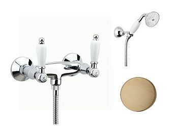 Смеситель для душа Fiore COLONIALE 02ZZ0602, бронза