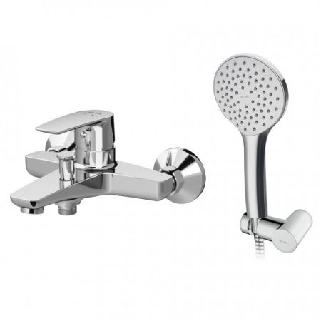 F90A15000 Gem, смеситель д/ванны/душа, душ.набор, хром, шт. F90A15000 Gem, смеситель д/ванны/душа, душ.набор, хром, шт.
