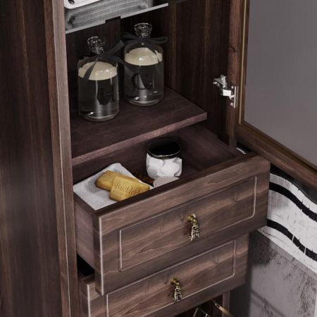 Пенал Тибет левый Opadiris Орех антикварный