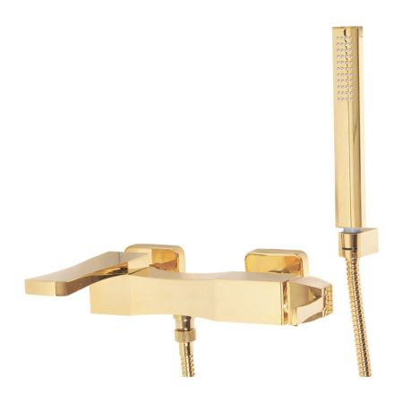 OPERA Смеситель для ванны моноком. внешний, золото, артикул 19050