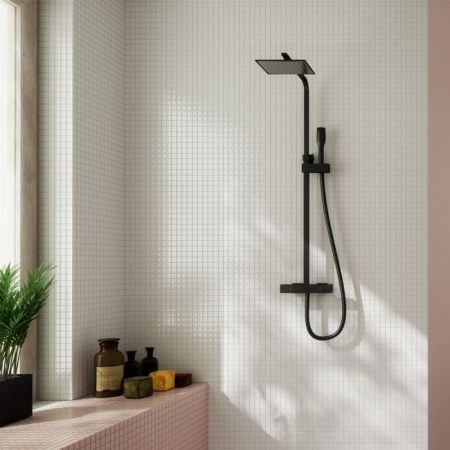Душевая система Clever Nine Xtreme 60791 Черная матовая, артикул 60791