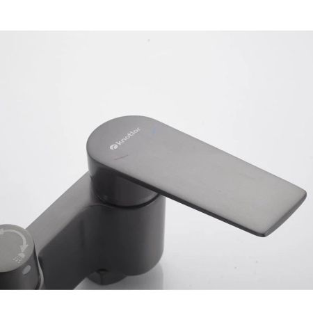 Душевая система Knotlor KN-62/GM, вороненая сталь, артикул KN-62/GM