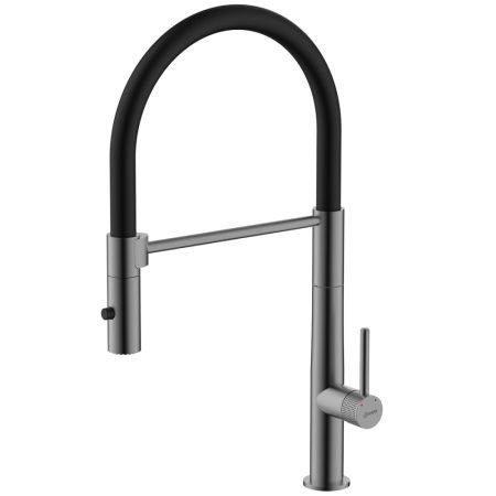 Смеситель Lemark Beluga для кухни с гибким изливом (LMF-8074B-GM), артикул LMF-8074B-GM